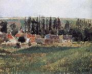 Camille Pissarro landscape oil on canvas